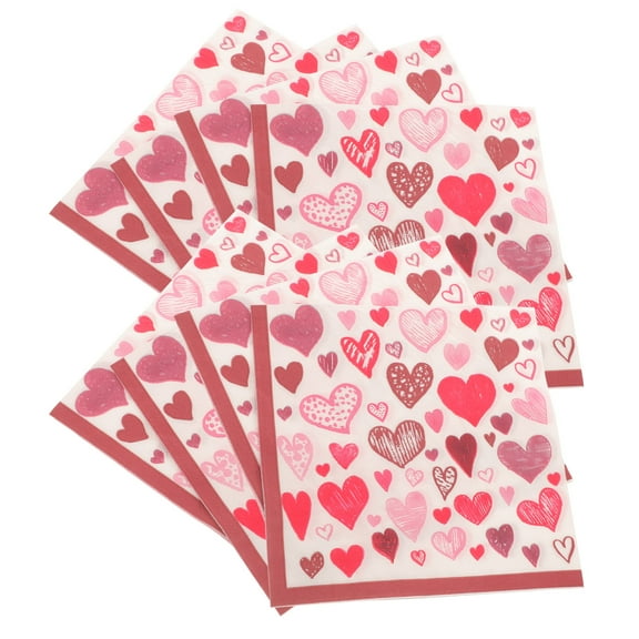 40 Sheets Paper Napkins for Dessert Party Serviettes Festival Square Napkins