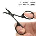 thumbnail image 6 of LIVINGO Sharp Mustache Scissors, Nose Hair Scissors Cutting Grooming Bread, 6 of 8