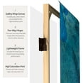 thumbnail image 4 of 7 ft. Tall Double Sided Deep Blue Sea Canvas Room Divider, 4 of 7