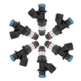 thumbnail image 1 of Unique Bargains 6pcs Automotive Replacement Fuel Injectors for Chevrolet for Buick for Saturn for Pontiac, 1 of 8