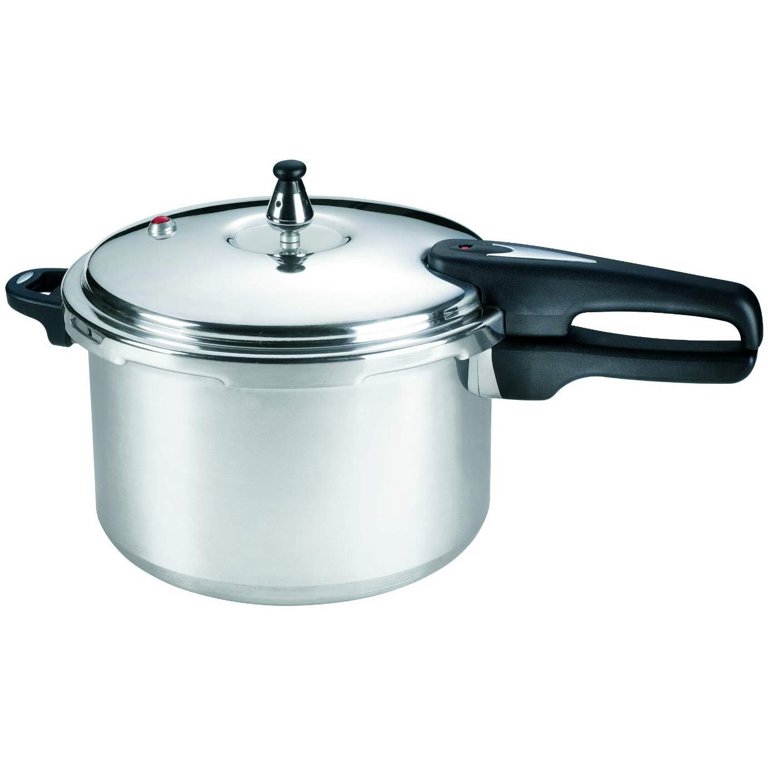 Mirro 92180A Polished Aluminum 10 PSI Pressure Cooker Cookware 8