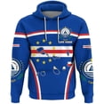 thumbnail image 2 of Sudadera con capucha con el mapa de la bandera de Cabo Verde, sudadera con capucha con emblema nacional de CV para hombre, ropa informal con capucha para hombre, ropa deportiva para niños, 2 of 4