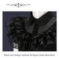 thumbnail image 3 of Disfraz de Mujer con Cinturón Vestido de Miércoles Negro Transpirable para Festivales de Halloween Hugtrwg Para estrenar, 3 of 9