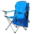 thumbnail image 4 of Fogcroll Lawn Chair, Camping Chair with Canopy Shade,Beach Chair with Canopy Shade Portable Folding Chair with Sun Shade, Cup Holder, Side Pocket, 4 of 13