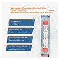 thumbnail image 3 of 12V24V led semi-potted power supply dustproof and moisture-proof advertising light box light strip lighting project constant current constant voltage drive ,Easy to Operate, 3 of 5