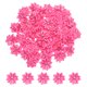 thumbnail image 1 of Uxcell 1.2 Inch Small Ribbon Flowers Satin Ribbon Flowers Mini Fabric Flowers Rose Pink 50 Pcs, 1 of 7