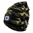 thumbnail image 1 of Gorro de senderismo con luz LED, gorro de punto iluminado, 1 of 5