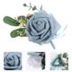 thumbnail image 4 of BRIGHTFUFU Boutonniere de bolsillo con flores artificiales, ramillete de flores artificiales, Boutonniere para hombres y mujeres, 4 of 7