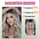 thumbnail image 5 of Extensiones de cabello ISWEET Straight Clip in 18 pulgadas 105 g #1B Black, 5 of 6