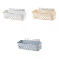 thumbnail image 1 of 3 Estantes de Plástico para Almacenamiento de Y Baño, Estante de Pared, Blanco, Gris Y Beige SOLEDAD Estante de almacenamiento de montaje en pared, 1 of 10