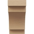 thumbnail image 2 of 10"W x 10"D x 20"H Wide Mediterranean Rough Cedar Woodgrain TimberThane Corbel, Primed Tan, 2 of 6