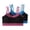 Watermelon Red, variant on Nfurl Sports Bras for Women 2 Pack Seamless Wirefree Spaghetti Strap Bra Breathable Stretchy Gym Workout Yoga Bras Medium Support Hot Pink XL