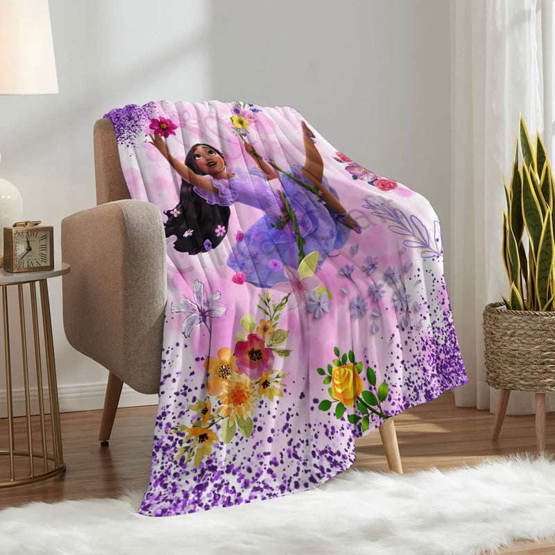 Encanto Isabella Throw Blanket Gifts for Fans Lover Girls Boys Women Present Hoodie Him Bed 40"x50"