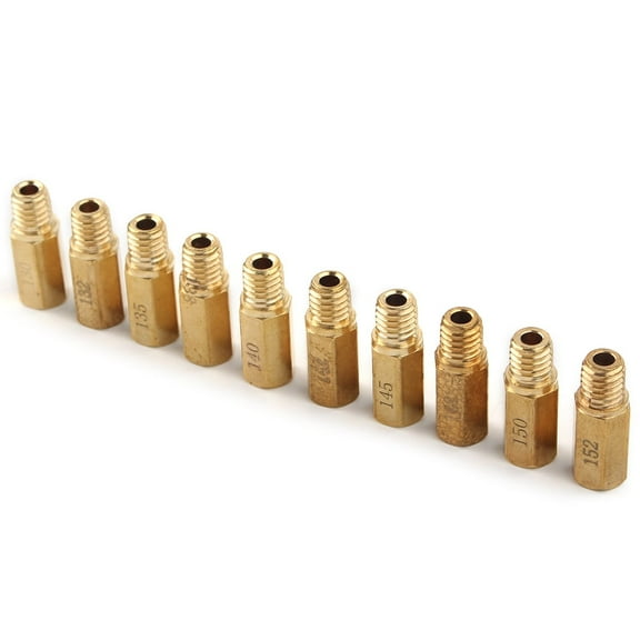 NS Motorcycle Part Carburetor Main Jet Kit, Carburetor Carb Main Jet replacement Kit For Keihin PWK PE OKO KOSO Carburetor #130-#152