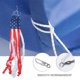 thumbnail image 3 of VERDANVERSE 2Ud Windsocks De Tela Americana Para Colgar En Jardín Y Patriótico, 3 of 8