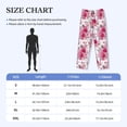 thumbnail image 4 of Rateoe Peonies And Roses Pattern Men’s Ultra-Soft Comfy Pajama Lounge Pants Sleepwear,Comfortable Lounge Wear,lightweight Pajamas, Casual Home Wear-X-Large, 4 of 6