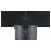 Mr. Chain Sign Adaptor,3"H,Gloss,Black,PK6 93003-6