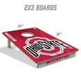 thumbnail image 6 of YouTheFan NCAA Ohio State Buckeyes 2' x 3' Cornhole Game, 6 of 6