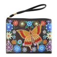 thumbnail image 1 of Cuadros Decorativos DIY mariposa en forma especial diamante pintura cremallera embrague mujeres bolso de mano JShteea Nuevos Originales, 1 of 8