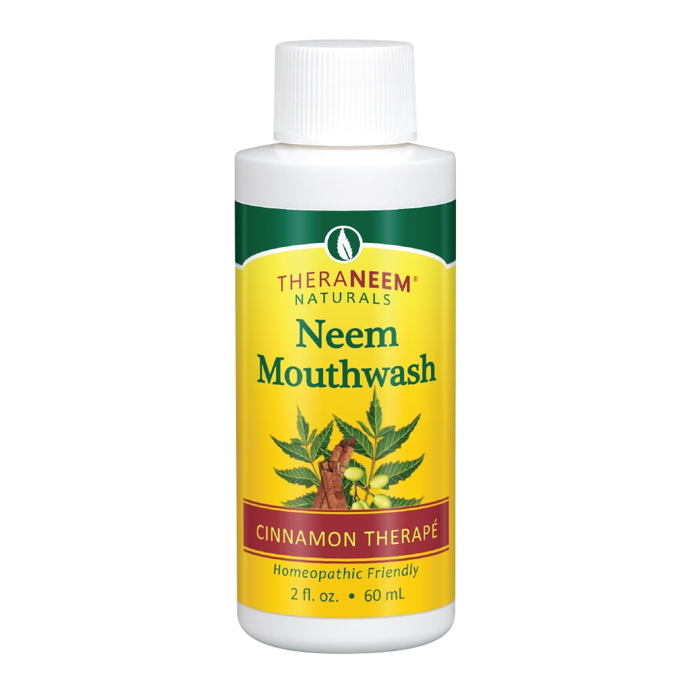 TheraNeem Neem Mouthwash, Cinnamon Therape Freshens Breath, Supports