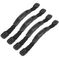 thumbnail image 1 of Unique Bargains 11.22 Inch Rubber Carry Handle with 2 Hole Base Black for Kayak Boat Canoe 4, 1 of 7