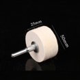 thumbnail image 4 of Compressed Wool Felt Wheels Buffer Pads Felt Polishing Wheel Disc Abrasive Tool for Jewelry Processing, Jades Processing, 4 of 5