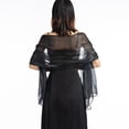 thumbnail image 2 of Hontri Shawls for Women, Women Evening Dress Wedding Shawl Solid Color Party Shawl Scarf Women Wrap Scarf for Women, 2 of 2