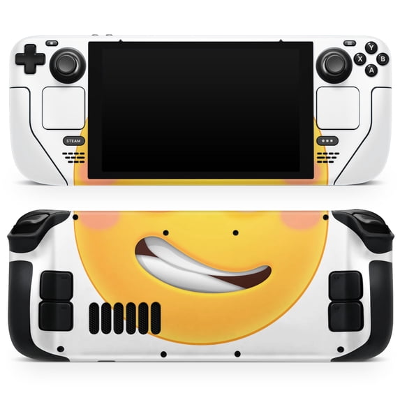 Design Skinz - Compatible with Steam Deck - Skin Decal Protective Scratch-Resistant Removable Vinyl Wrap Cover - Smiley Wink V2 Friendly Emoticons