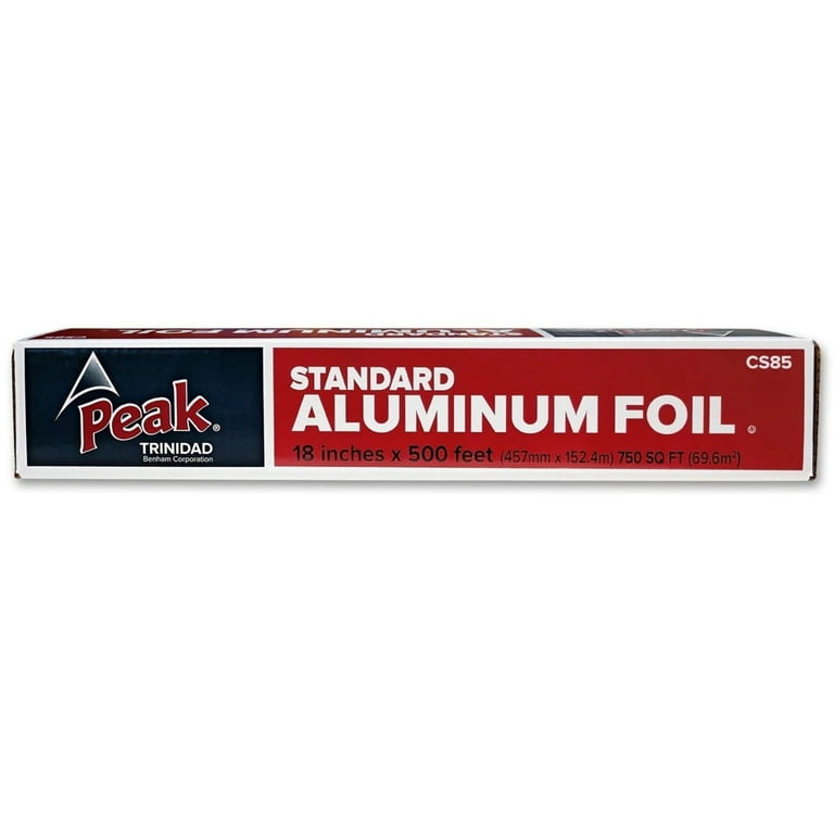 Genuine Joe Standard Grade Aluminum Foil - 18 Width x 500 ft Length -  Pliable, Disposable - Aluminum Foil - Silver - 1Each - Burris Inc