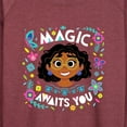 thumbnail image 3 of Disney's Encanto - Magic Awaits You - Women's Lightweight French Terry Long Sleeve Shirt, 3 of 5