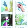 thumbnail image 4 of 4PCS Sea Turtles Window Clings Static Sea Animal Glass Decals Beach Shark Octopus Seahorse Sliding Door Stickers Underwater Ocean Tropical Bathroom Film, 4 of 9