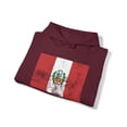 thumbnail image 4 of Peru Peruvian Flag Pride Hoodie, Gifts, Hooded Sweatshirt, 4 of 4