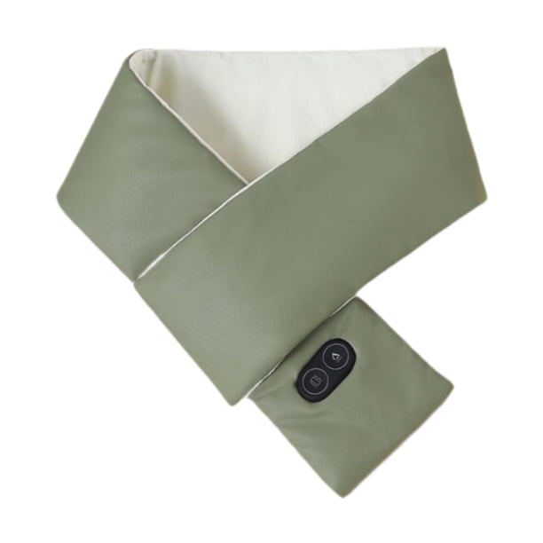 Bufanda calefactora USB para cuello, calentador de cuello, protección contra el frío, cómoda y suave, almohadilla para el cuello calefactable para
