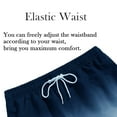thumbnail image 4 of MYJAJAYI Men's Quick Dry Swim Trunks Swimming Shorts for Men with Mesh Lining Dark Sky Blue XXL, 4 of 5