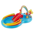 thumbnail image 5 of Intex 8ft x 6.25ft x 43in Dinosaur Play Pool & Inflatable Rainbow Play Pool, 5 of 12