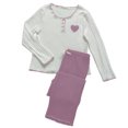 thumbnail image 5 of Lixiuxyad Flannel Pajama Long Sleeve Top And Pants With Heart Embroidery Cozy Loungewear For Home Sleepwear Womens Sleepwear L, 5 of 5