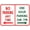 Warning Sign 1, variant on No Parking Loading Zone 15 Mins Max Sign - 8"x12" Reflective Aluminum Metal Warning Signage With Symbol For Indoor Outdoor Use, Loading Zone, Time Restriction