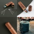 thumbnail image 4 of Kit de agujas de coser ABEJFIC 24 piezas con caja de madera de acero inoxidable, 4 of 7