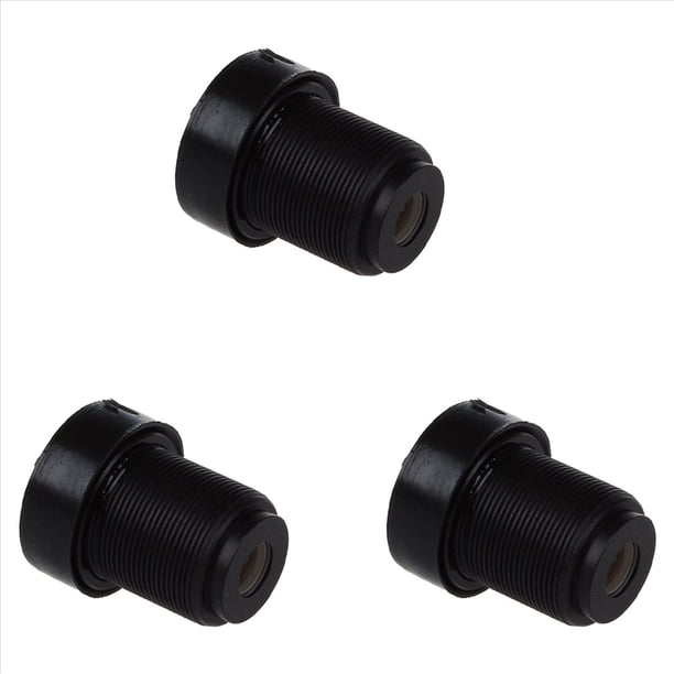 3X 1/3 Lente de CCTV 2.8mm Negro para Camara de Caja de Seguridad CCD