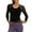 Black, variant on Tops for Women Long Sleeved Slim Mesh Fixed Cup Sports Fitness Yoga Suit Top,Womens Tops Plus Size Blue XXL