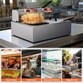 thumbnail image 2 of WeChef 24L 5000W Electric Countertop Deep Fryer Dual Tank Basket for Commercial Restaurant, 2 of 11