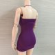 thumbnail image 5 of Vestido con cuello halter 1:6 Kumik Zulema Ropa de figura de acción de 12 pulgadas, 5 of 8