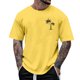 thumbnail image 1 of Tops para hombre, blusas y camisas de manga corta con cuello redondo para hombre, camisetas casuales con estampado de moda para hombre, blusa de manga corta, blusa de poliéster para hombre., 1 of 5