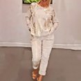 thumbnail image 7 of Autumn Two Piece Sets for Women Plus Size Leisure Long Sleeved Pants Set Two Piece Set, 7 of 7