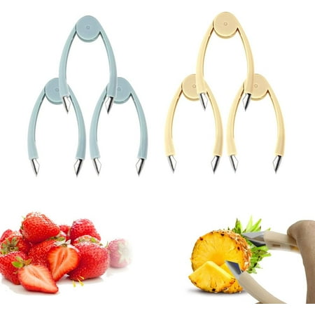 

Multifunctional Pineapple Eye Remover 2024 Upgrade Strawberry Stem Remover Pineapple Eye Remover Tool Strawberry Huller Stem Remover Fruit Eye Remover for Potato Tomato Corer (6Pcs)