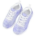 thumbnail image 3 of Pzuqiu Kids Running Shoes Purple Marble Print Breathable Comfortable Sneakers Child Shoes Size 11 for Girls Boys Walking School, 3 of 7