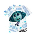 thumbnail image 3 of Camiseta de verano Inside Out 2 para niños y adolescentes, camiseta de dibujos animados, camiseta de manga corta, camiseta divertida, ropa de uniforme de entrenamiento para niñas, 3 of 5