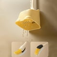 thumbnail image 6 of Diving Duck Style Toilet Brush Cute Wall-mounted Floor-Standing Silicone Duckbill Toilet Brush with Base Bathroom Cleaning Brush Set-Cream Color, 6 of 8