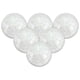 thumbnail image 1 of Uxcell Paquete de 6 Bolas Decorativas para Cuencos, Bolas de Vidrio Mosaico de 2.4 Pulgadas para Decoración del Hogar/Mesas de Comedor [Blanco], 1 of 7