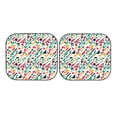 thumbnail image 7 of Xecao Colorful Spots for Foldable Car Sun Shades (2-Pack) offer sun protection with an easy-fold design for convenient windshield shading., 7 of 7